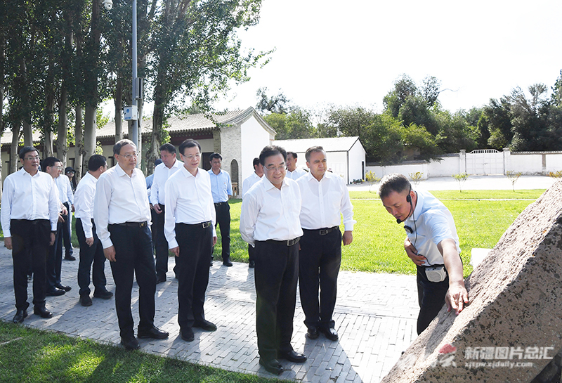 江苏省党政代表团来疆考察对接对口支援工作 江苏省党政代表团来疆考察对接对口支援工作