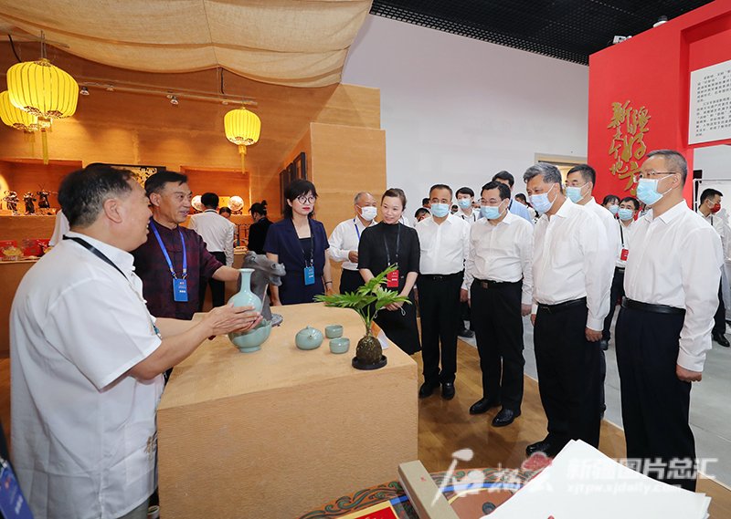 2022“新疆是个好地方”对口援疆19省市非遗展开幕 2022“新疆是个好地方”对口援疆19省市非遗展开幕