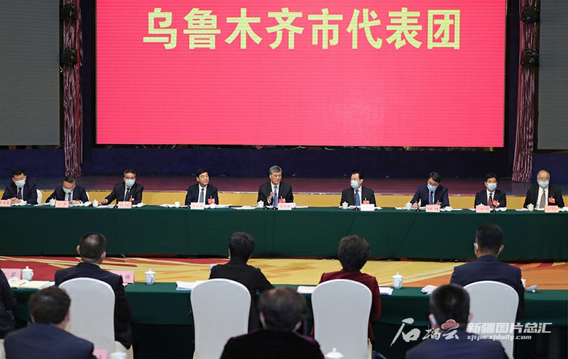 马兴瑞在参加乌鲁木齐市代表团审议时强调 依法治疆构建法治新疆法治政府法治社会 加快推进城市治理体系和治理能力现代化