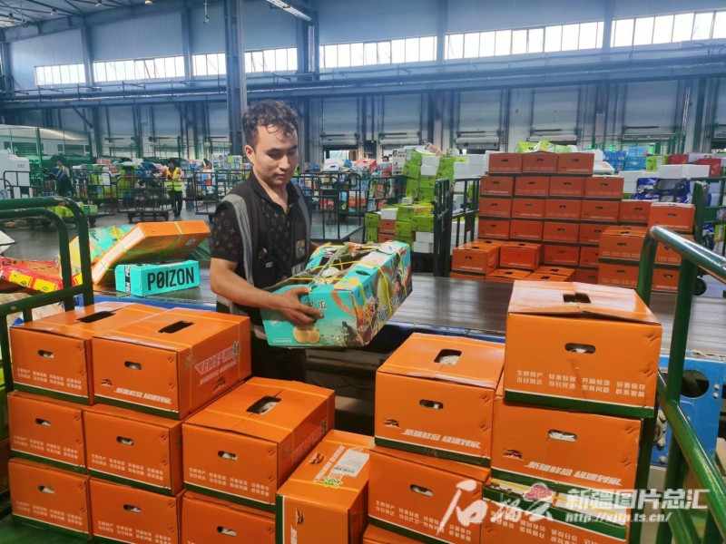 7425吨!乌鲁木齐邮区中心护“航”疆品出圈 7425吨!乌鲁木齐邮区中心护“航”疆品出圈