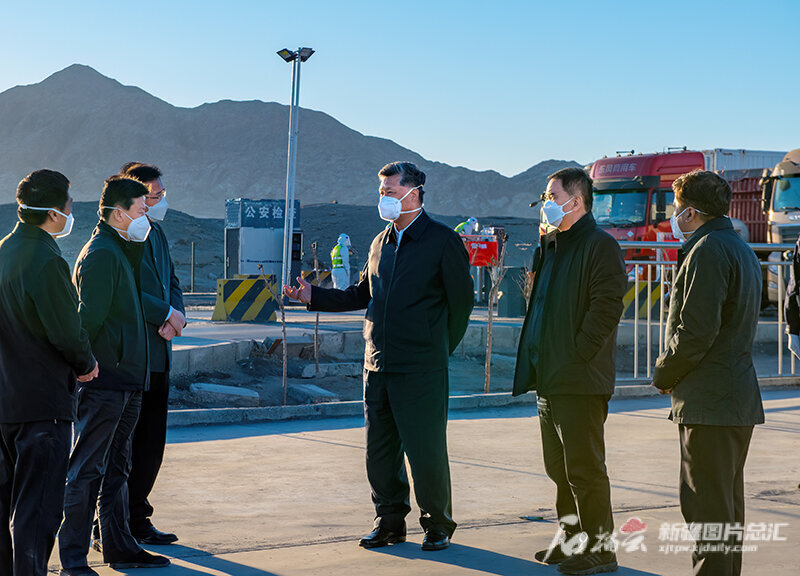 马兴瑞到星星峡白山泉检查站等调研防外溢保畅通等工作 马兴瑞到星星峡白山泉检查站等调研防外溢保畅通等工作