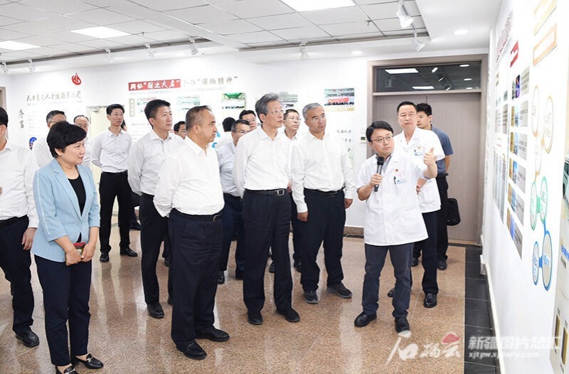 天津市党政代表团来疆考察对接对口支援工作 天津市党政代表团来疆考察对接对口支援工作